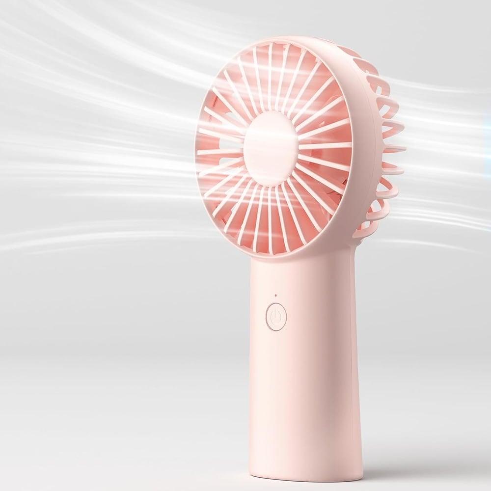 Bærbar vifte JisuLife FA20X, Rosa