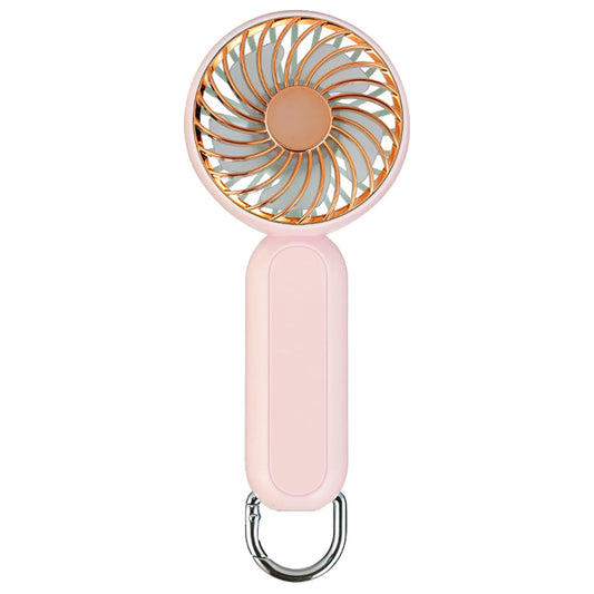 Bærbar vifte Techsuit A217, Rosa Gull