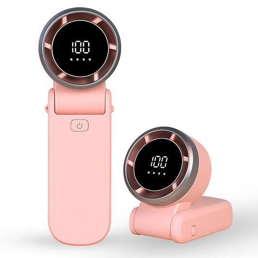 Bærbar vifte Techsuit A9, Rosa
