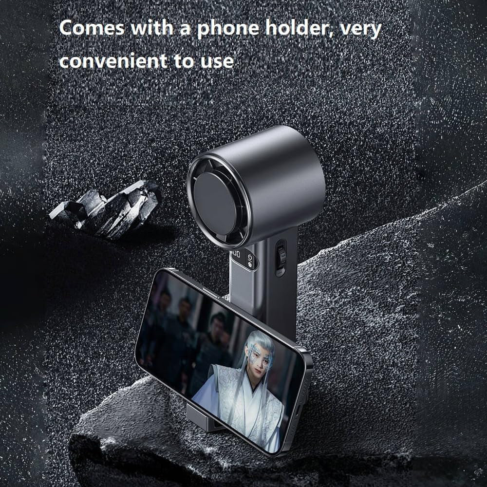 Bærbar Vifte Techsuit F83, Svart