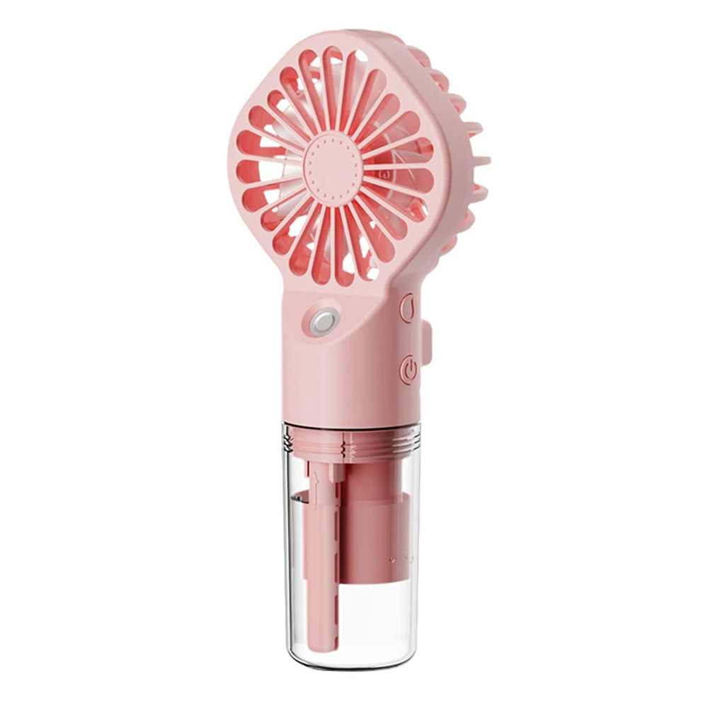 Bærbar vifte Techsuit G10, Rosa