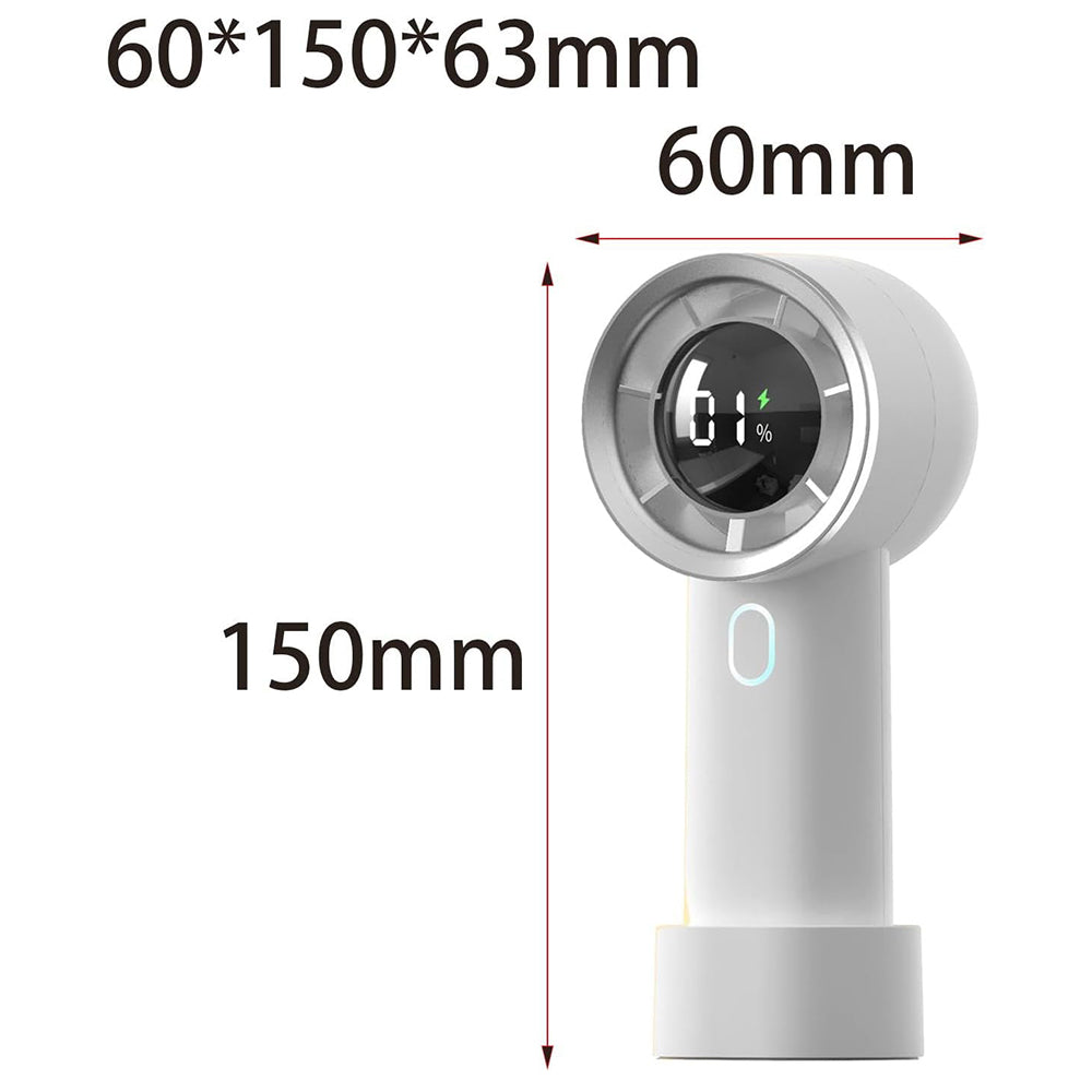 Bærbar vifte Techsuit HX130, hvit