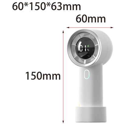 Bærbar vifte Techsuit HX130, hvit