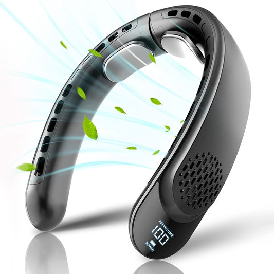 Bærbar Vifte Techsuit S8, Svart