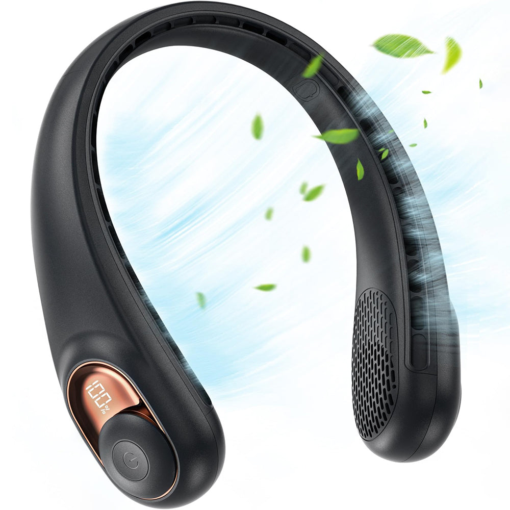 Bærbar vifte Techsuit S9, svart