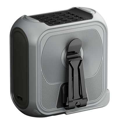 Bærbar Vifte Techsuit Z13 med ekstern batteri 10000mAh, Grå