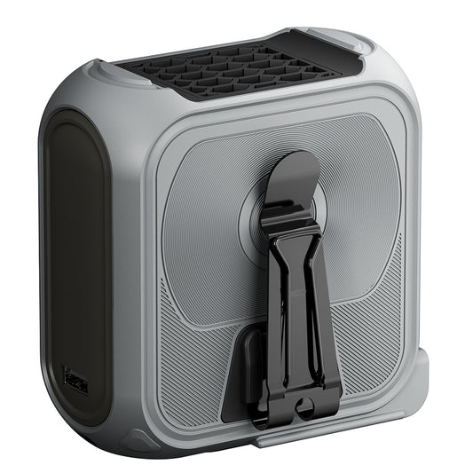 Bærbar Vifte Techsuit Z13 med ekstern batteri 10000mAh, Grå