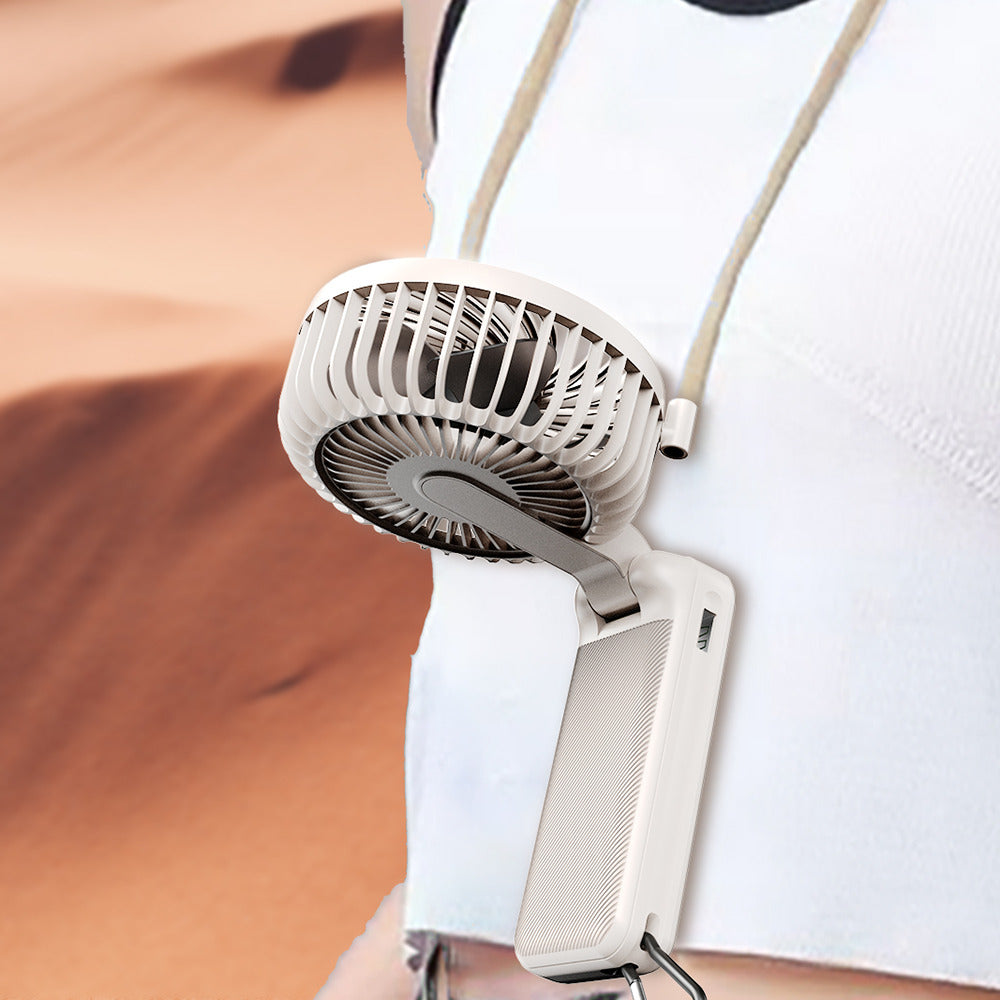 Bærbar vifte Techsuit Z8, beige