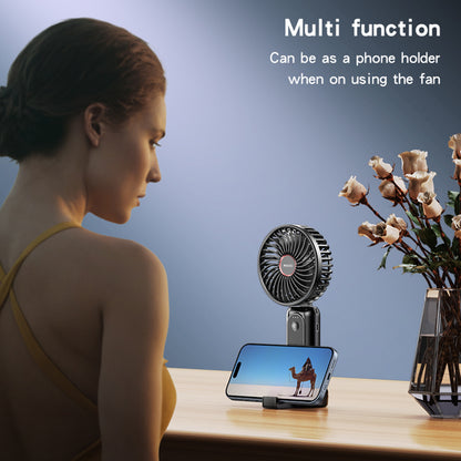 Bærbar Vifte Yesido YF10, Svart