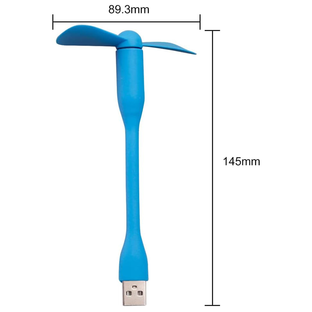 USB-vifte Techsuit TUF1, Blå