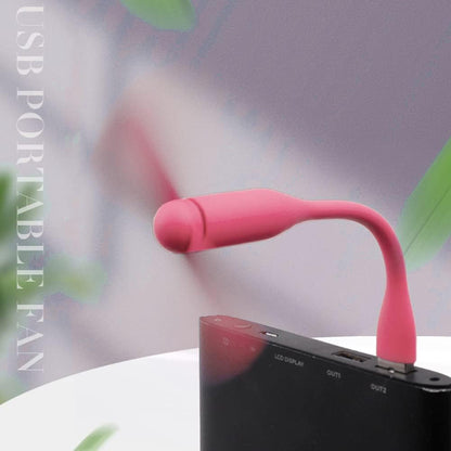 USB-vifte Techsuit TUF1, Rosa