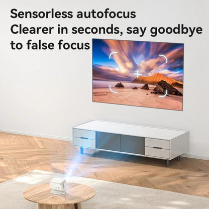 Videoprojektor Yesido TV13, 720P, 190ANSI, Android 9.0, Hvit