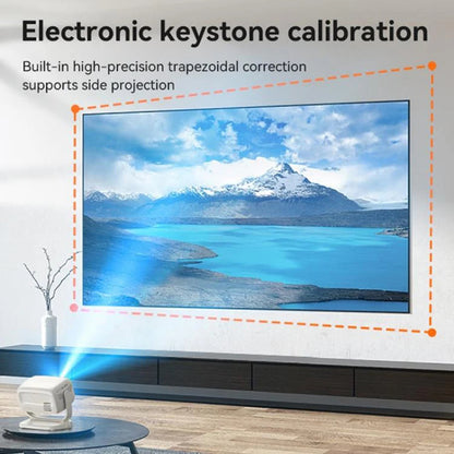 Videoprojektor Yesido TV13, 720P, 190ANSI, Android 9.0, Hvit